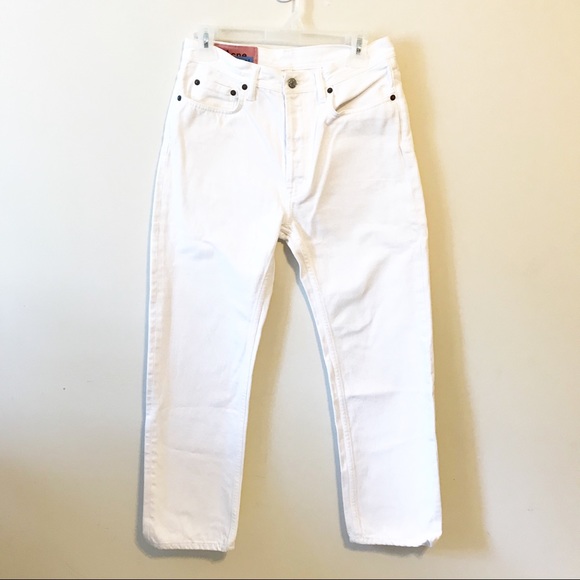 Acne Studios Denim - Acne Studios Blakonst Stockholm Log White
